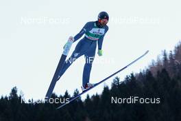 10.01.2020, Val di Fiemme, Italy (ITA): Raffaele Buzzi (ITA) - FIS world cup nordic combined, individual gundersen HS104/10km, Val di Fiemme (ITA). www.nordicfocus.com. © Volk/NordicFocus. Every downloaded picture is fee-liable.