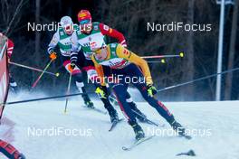 10.01.2020, Val di Fiemme, Italy (ITA): Vinzenz Geiger (GER) - FIS world cup nordic combined, individual gundersen HS104/10km, Val di Fiemme (ITA). www.nordicfocus.com. © Volk/NordicFocus. Every downloaded picture is fee-liable.