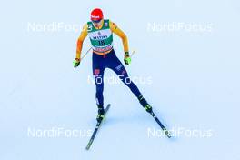 10.01.2020, Val di Fiemme, Italy (ITA): Terence Weber (GER) - FIS world cup nordic combined, individual gundersen HS104/10km, Val di Fiemme (ITA). www.nordicfocus.com. © Volk/NordicFocus. Every downloaded picture is fee-liable.