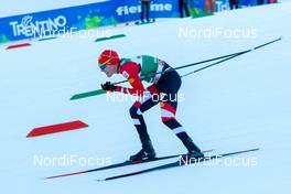 10.01.2020, Val di Fiemme, Italy (ITA): Franz-Josef Rehrl (AUT) - FIS world cup nordic combined, individual gundersen HS104/10km, Val di Fiemme (ITA). www.nordicfocus.com. © Volk/NordicFocus. Every downloaded picture is fee-liable.