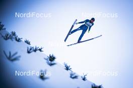 10.01.2020, Val di Fiemme, Italy (ITA): Raffaele Buzzi (ITA) - FIS world cup nordic combined, individual gundersen HS104/10km, Val di Fiemme (ITA). www.nordicfocus.com. © Modica/NordicFocus. Every downloaded picture is fee-liable.
