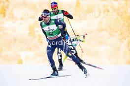 10.01.2020, Val di Fiemme, Italy (ITA): Alessandro Pittin (ITA) - FIS world cup nordic combined, individual gundersen HS104/10km, Val di Fiemme (ITA). www.nordicfocus.com. © Modica/NordicFocus. Every downloaded picture is fee-liable.