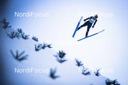 10.01.2020, Val di Fiemme, Italy (ITA): Lukas Greiderer (AUT) - FIS world cup nordic combined, individual gundersen HS104/10km, Val di Fiemme (ITA). www.nordicfocus.com. © Modica/NordicFocus. Every downloaded picture is fee-liable.