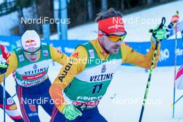 10.01.2020, Val di Fiemme, Italy (ITA): Fabian Riessle (GER) - FIS world cup nordic combined, individual gundersen HS104/10km, Val di Fiemme (ITA). www.nordicfocus.com. © Volk/NordicFocus. Every downloaded picture is fee-liable.