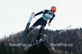 10.01.2020, Val di Fiemme, Italy (ITA): Thomas Joebstl (AUT) - FIS world cup nordic combined, individual gundersen HS104/10km, Val di Fiemme (ITA). www.nordicfocus.com. © Volk/NordicFocus. Every downloaded picture is fee-liable.