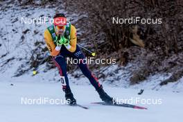 11.01.2020, Val di Fiemme, Italy (ITA): Fabian Riessle (GER) - FIS world cup nordic combined, individual gundersen HS104/10km, Val di Fiemme (ITA). www.nordicfocus.com. © Volk/NordicFocus. Every downloaded picture is fee-liable.