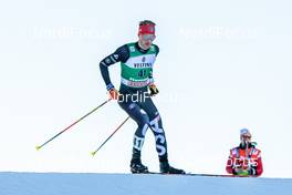 11.01.2020, Val di Fiemme, Italy (ITA): Ben Loomis (USA) - FIS world cup nordic combined, individual gundersen HS104/10km, Val di Fiemme (ITA). www.nordicfocus.com. © Volk/NordicFocus. Every downloaded picture is fee-liable.