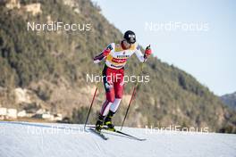 11.01.2020, Val di Fiemme, Italy (ITA): Jarl Magnus Riiber (NOR) - FIS world cup nordic combined, individual gundersen HS134/10km, Val di Fiemme (ITA). www.nordicfocus.com. © Modica/NordicFocus. Every downloaded picture is fee-liable.