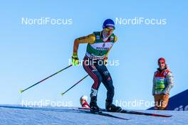 11.01.2020, Val di Fiemme, Italy (ITA): Manuel Faisst (GER) - FIS world cup nordic combined, individual gundersen HS104/10km, Val di Fiemme (ITA). www.nordicfocus.com. © Volk/NordicFocus. Every downloaded picture is fee-liable.