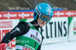 11.01.2020, Val di Fiemme, Italy (ITA): Giulio Bezzi (ITA) - FIS world cup nordic combined, individual gundersen HS104/10km, Val di Fiemme (ITA). www.nordicfocus.com. © Volk/NordicFocus. Every downloaded picture is fee-liable.