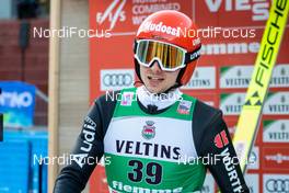 11.01.2020, Val di Fiemme, Italy (ITA): Terence Weber (GER) - FIS world cup nordic combined, individual gundersen HS104/10km, Val di Fiemme (ITA). www.nordicfocus.com. © Volk/NordicFocus. Every downloaded picture is fee-liable.