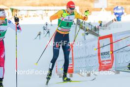 11.01.2020, Val di Fiemme, Italy (ITA): Terence Weber (GER) - FIS world cup nordic combined, individual gundersen HS104/10km, Val di Fiemme (ITA). www.nordicfocus.com. © Volk/NordicFocus. Every downloaded picture is fee-liable.