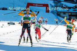 11.01.2020, Val di Fiemme, Italy (ITA): Vinzenz Geiger (GER) - FIS world cup nordic combined, individual gundersen HS104/10km, Val di Fiemme (ITA). www.nordicfocus.com. © Volk/NordicFocus. Every downloaded picture is fee-liable.