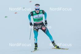 11.01.2020, Val di Fiemme, Italy (ITA): Laurent Muhlethaler (FRA) - FIS world cup nordic combined, individual gundersen HS104/10km, Val di Fiemme (ITA). www.nordicfocus.com. © Volk/NordicFocus. Every downloaded picture is fee-liable.