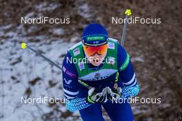 11.01.2020, Val di Fiemme, Italy (ITA): Wille Karhumaa (FIN) - FIS world cup nordic combined, individual gundersen HS104/10km, Val di Fiemme (ITA). www.nordicfocus.com. © Volk/NordicFocus. Every downloaded picture is fee-liable.