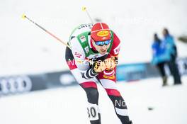 11.01.2020, Val di Fiemme, Italy (ITA): Lukas Greiderer (AUT) - FIS world cup nordic combined, individual gundersen HS134/10km, Val di Fiemme (ITA). www.nordicfocus.com. © Modica/NordicFocus. Every downloaded picture is fee-liable.