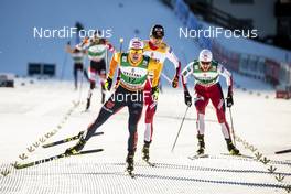 11.01.2020, Val di Fiemme, Italy (ITA): Vinzenz Geiger (GER) - FIS world cup nordic combined, individual gundersen HS134/10km, Val di Fiemme (ITA). www.nordicfocus.com. © Modica/NordicFocus. Every downloaded picture is fee-liable.