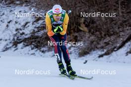 11.01.2020, Val di Fiemme, Italy (ITA): Vinzenz Geiger (GER) - FIS world cup nordic combined, individual gundersen HS104/10km, Val di Fiemme (ITA). www.nordicfocus.com. © Volk/NordicFocus. Every downloaded picture is fee-liable.