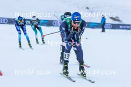 11.01.2020, Val di Fiemme, Italy (ITA): Samuel Costa (ITA) - FIS world cup nordic combined, individual gundersen HS104/10km, Val di Fiemme (ITA). www.nordicfocus.com. © Volk/NordicFocus. Every downloaded picture is fee-liable.
