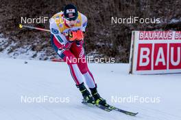 11.01.2020, Val di Fiemme, Italy (ITA): Jarl Magnus Riiber (NOR) - FIS world cup nordic combined, individual gundersen HS104/10km, Val di Fiemme (ITA). www.nordicfocus.com. © Volk/NordicFocus. Every downloaded picture is fee-liable.