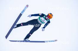 11.01.2020, Val di Fiemme, Italy (ITA): Thomas Joebstl (AUT) - FIS world cup nordic combined, individual gundersen HS134/10km, Val di Fiemme (ITA). www.nordicfocus.com. © Modica/NordicFocus. Every downloaded picture is fee-liable.