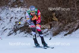 11.01.2020, Val di Fiemme, Italy (ITA): Lukas Klapfer (AUT) - FIS world cup nordic combined, individual gundersen HS104/10km, Val di Fiemme (ITA). www.nordicfocus.com. © Volk/NordicFocus. Every downloaded picture is fee-liable.