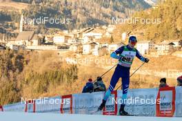 12.01.2020, Val di Fiemme, Italy (ITA): Arttu Maekiaho (FIN) - FIS world cup nordic combined, team sprint HS104/2x7.5km, Val di Fiemme (ITA). www.nordicfocus.com. © Volk/NordicFocus. Every downloaded picture is fee-liable.