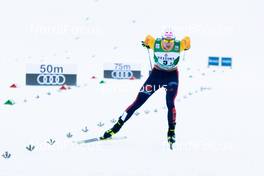 12.01.2020, Val di Fiemme, Italy (ITA): Vinzenz Geiger (GER) - FIS world cup nordic combined, team sprint HS104/2x7.5km, Val di Fiemme (ITA). www.nordicfocus.com. © Volk/NordicFocus. Every downloaded picture is fee-liable.
