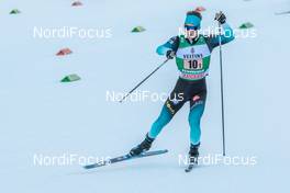 12.01.2020, Val di Fiemme, Italy (ITA): Antoine Gerard (FRA) - FIS world cup nordic combined, team sprint HS104/2x7.5km, Val di Fiemme (ITA). www.nordicfocus.com. © Volk/NordicFocus. Every downloaded picture is fee-liable.