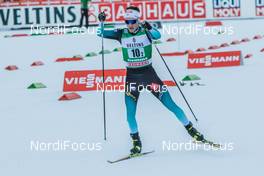 12.01.2020, Val di Fiemme, Italy (ITA): Laurent Muhlethaler (FRA) - FIS world cup nordic combined, team sprint HS104/2x7.5km, Val di Fiemme (ITA). www.nordicfocus.com. © Volk/NordicFocus. Every downloaded picture is fee-liable.