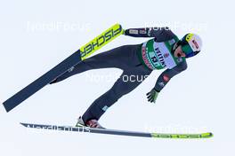 12.01.2020, Val di Fiemme, Italy (ITA): Laurent Muhlethaler (FRA) - FIS world cup nordic combined, team sprint HS104/2x7.5km, Val di Fiemme (ITA). www.nordicfocus.com. © Volk/NordicFocus. Every downloaded picture is fee-liable.