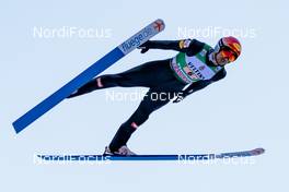 12.01.2020, Val di Fiemme, Italy (ITA): Lukas Greiderer (AUT) - FIS world cup nordic combined, team sprint HS104/2x7.5km, Val di Fiemme (ITA). www.nordicfocus.com. © Volk/NordicFocus. Every downloaded picture is fee-liable.