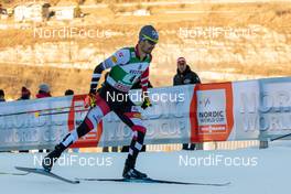 12.01.2020, Val di Fiemme, Italy (ITA): Lukas Klapfer (AUT) - FIS world cup nordic combined, team sprint HS104/2x7.5km, Val di Fiemme (ITA). www.nordicfocus.com. © Volk/NordicFocus. Every downloaded picture is fee-liable.