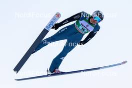 12.01.2020, Val di Fiemme, Italy (ITA): Ben Loomis (USA) - FIS world cup nordic combined, team sprint HS104/2x7.5km, Val di Fiemme (ITA). www.nordicfocus.com. © Volk/NordicFocus. Every downloaded picture is fee-liable.