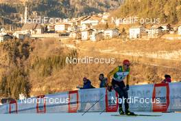 12.01.2020, Val di Fiemme, Italy (ITA): Johannes Rydzek (GER) - FIS world cup nordic combined, team sprint HS104/2x7.5km, Val di Fiemme (ITA). www.nordicfocus.com. © Volk/NordicFocus. Every downloaded picture is fee-liable.