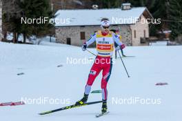 12.01.2020, Val di Fiemme, Italy (ITA): Joergen Graabak (NOR) - FIS world cup nordic combined, team sprint HS104/2x7.5km, Val di Fiemme (ITA). www.nordicfocus.com. © Volk/NordicFocus. Every downloaded picture is fee-liable.