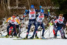 26.01.2020, Oberstdorf, Germany (GER): Samuel Costa (ITA) - FIS world cup nordic combined, individual gundersen HS140/10km, Oberstdorf (GER). www.nordicfocus.com. © Volk/NordicFocus. Every downloaded picture is fee-liable.