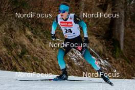 26.01.2020, Oberstdorf, Germany (GER): Antoine Gerard (FRA) - FIS world cup nordic combined, individual gundersen HS140/10km, Oberstdorf (GER). www.nordicfocus.com. © Volk/NordicFocus. Every downloaded picture is fee-liable.