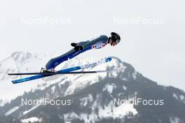 26.01.2020, Oberstdorf, Germany (GER): Ben Loomis (USA) - FIS world cup nordic combined, individual gundersen HS140/10km, Oberstdorf (GER). www.nordicfocus.com. © Volk/NordicFocus. Every downloaded picture is fee-liable.