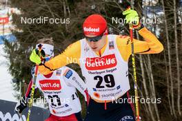 26.01.2020, Oberstdorf, Germany (GER): Terence Weber (GER) - FIS world cup nordic combined, individual gundersen HS140/10km, Oberstdorf (GER). www.nordicfocus.com. © Volk/NordicFocus. Every downloaded picture is fee-liable.