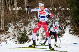 26.01.2020, Oberstdorf, Germany (GER): Espen Bjoernstad (NOR) - FIS world cup nordic combined, individual gundersen HS140/10km, Oberstdorf (GER). www.nordicfocus.com. © Volk/NordicFocus. Every downloaded picture is fee-liable.