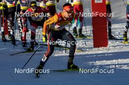 31.01.2020, Seefeld, Austria (AUT): Julian Schmid (GER) - FIS world cup nordic combined, individual gundersen HS109/5km, Seefeld (AUT). www.nordicfocus.com. © Volk/NordicFocus. Every downloaded picture is fee-liable.