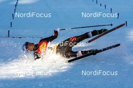 31.01.2020, Seefeld, Austria (AUT): Akito Watabe (JPN) - FIS world cup nordic combined, individual gundersen HS109/5km, Seefeld (AUT). www.nordicfocus.com. © Volk/NordicFocus. Every downloaded picture is fee-liable.