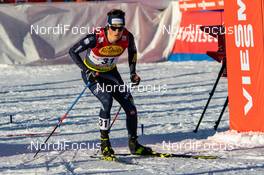 31.01.2020, Seefeld, Austria (AUT): Samuel Costa (ITA) - FIS world cup nordic combined, individual gundersen HS109/5km, Seefeld (AUT). www.nordicfocus.com. © Volk/NordicFocus. Every downloaded picture is fee-liable.