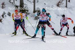 01.02.2020, Seefeld, Austria (AUT): Antoine Gerard (FRA) - FIS world cup nordic combined, individual gundersen HS109/10km, Seefeld (AUT). www.nordicfocus.com. © Volk/NordicFocus. Every downloaded picture is fee-liable.