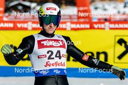 01.02.2020, Seefeld, Austria (AUT): Laurent Muhlethaler (FRA) - FIS world cup nordic combined, individual gundersen HS109/10km, Seefeld (AUT). www.nordicfocus.com. © Volk/NordicFocus. Every downloaded picture is fee-liable.