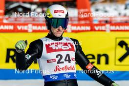 01.02.2020, Seefeld, Austria (AUT): Laurent Muhlethaler (FRA) - FIS world cup nordic combined, individual gundersen HS109/10km, Seefeld (AUT). www.nordicfocus.com. © Volk/NordicFocus. Every downloaded picture is fee-liable.