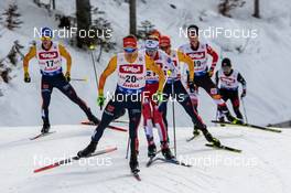 01.02.2020, Seefeld, Austria (AUT): Fabian Riessle (GER) - FIS world cup nordic combined, individual gundersen HS109/10km, Seefeld (AUT). www.nordicfocus.com. © Volk/NordicFocus. Every downloaded picture is fee-liable.