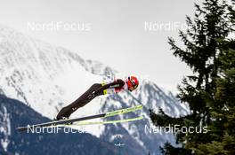 02.02.2020, Seefeld, Austria (AUT): Johannes Rydzek (GER) - FIS world cup nordic combined, individual gundersen HS109/15km, Seefeld (AUT). www.nordicfocus.com. © Volk/NordicFocus. Every downloaded picture is fee-liable.