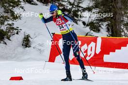 02.02.2020, Seefeld, Austria (AUT): Raffaele Buzzi (ITA) - FIS world cup nordic combined, individual gundersen HS109/15km, Seefeld (AUT). www.nordicfocus.com. © Volk/NordicFocus. Every downloaded picture is fee-liable.